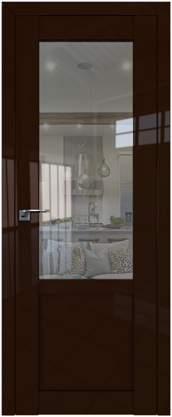 межкомнатные двери  Profil Doors 2.17L стекло терра глянец