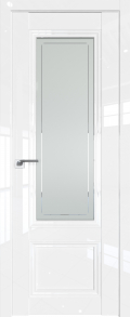   	Profil Doors 2.103L гравировка 4 белый глянец