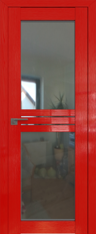 межкомнатные двери  Profil Doors 2.56STP триплекс Pine Red глянец