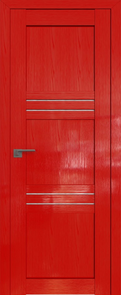 межкомнатные двери  Profil Doors 2.57STP остекление Pine Red глянец