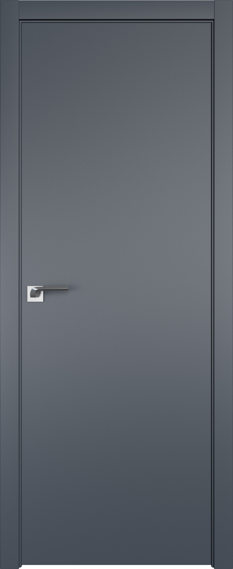 межкомнатные двери  Profil Doors 1E ABS антрацит