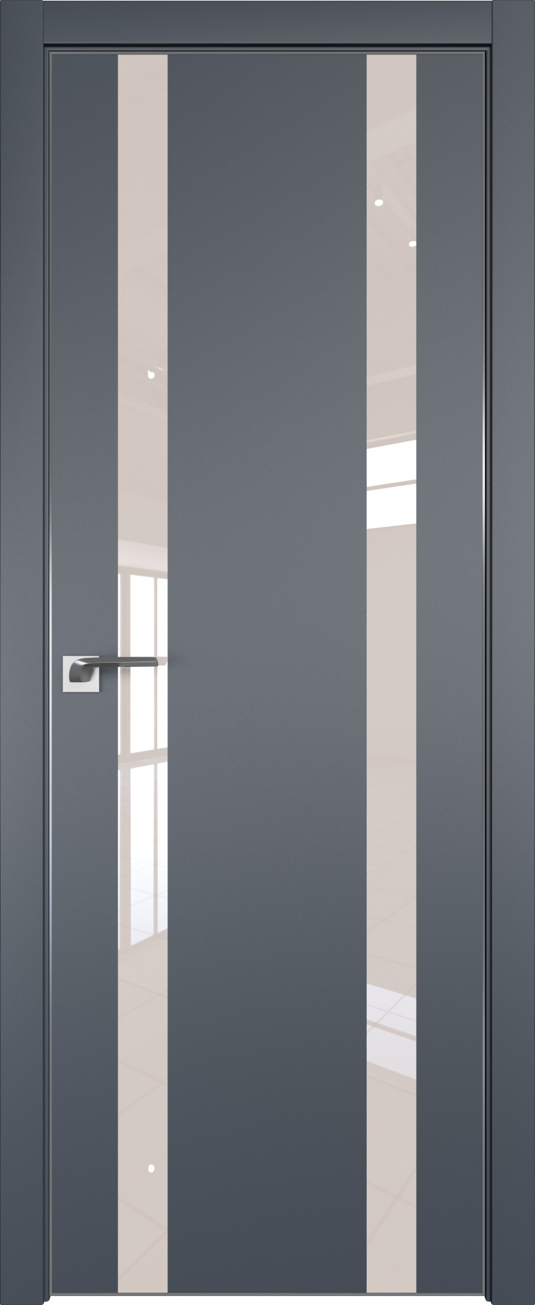 межкомнатные двери  Profil Doors 9E ABS антрацит