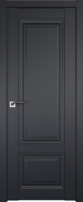 межкомнатные двери  Profil Doors 2.102U чёрный seidenmatt