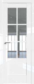 межкомнатные двери  Profil Doors 103L стекло белый глянец