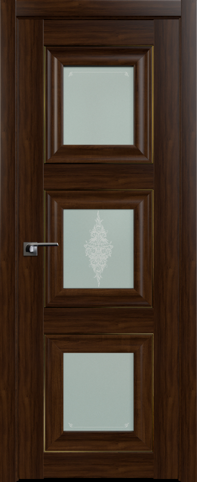 межкомнатные двери  Profil Doors 97X  Кристалл орех амари