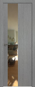 межкомнатные двери  Profil Doors 5ZN ABS грувд серый