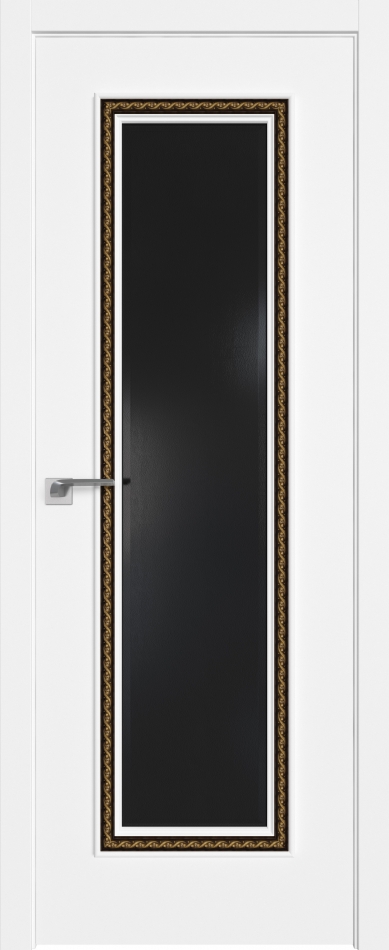 межкомнатные двери  Profil Doors 61SMK ABS кожа белый матовый