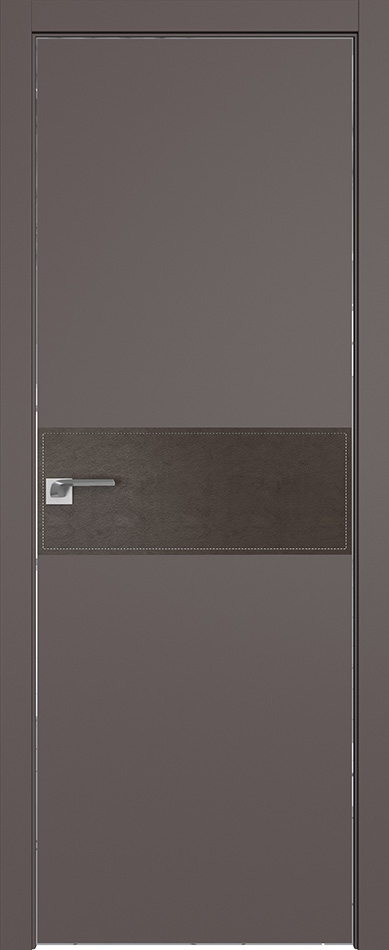 межкомнатные двери  Profil Doors 4SMK кожа какао матовый