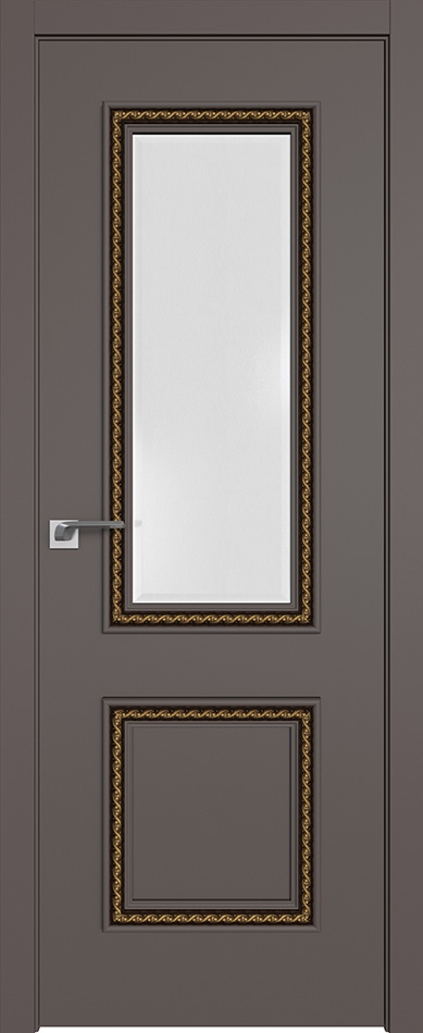 межкомнатные двери  Profil Doors 63SMK ABS кожа какао матовый