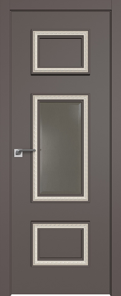 межкомнатные двери  Profil Doors 67SMK ABS кожа какао матовый