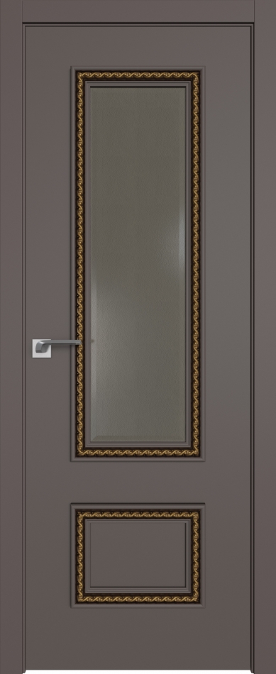межкомнатные двери  Profil Doors 69SMK ABS кожа какао матовый