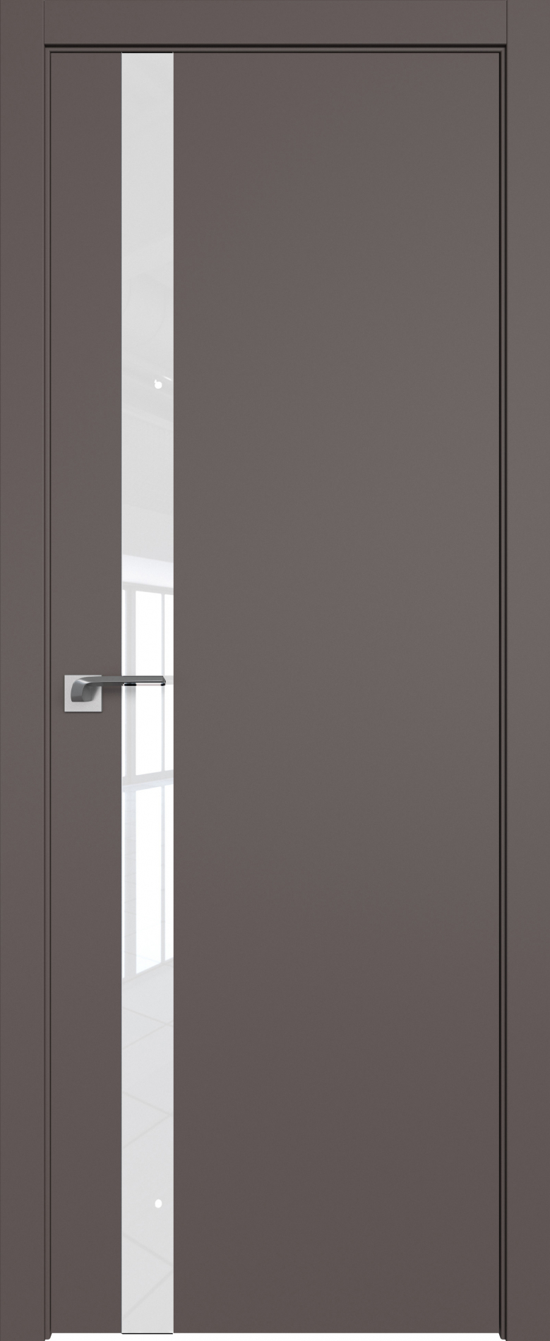 межкомнатные двери  Profil Doors 6SMK ABS какао матовый