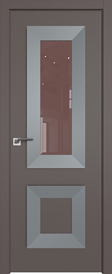 межкомнатные двери  Profil Doors 73SMK ABS фацет 4мм какао матовый
