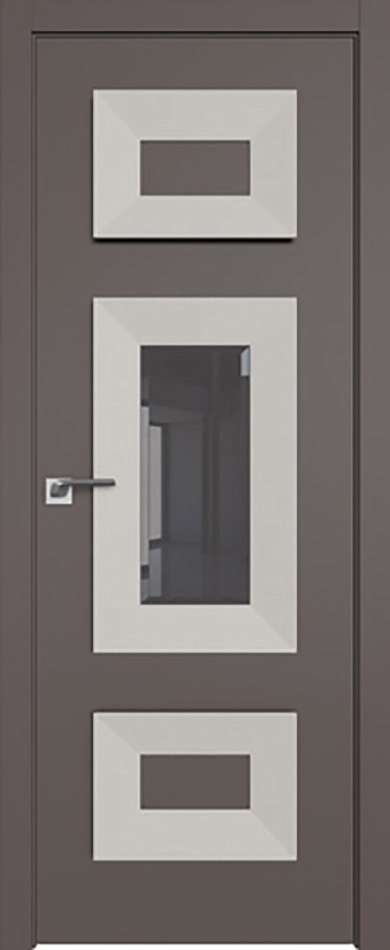 межкомнатные двери  Profil Doors 77SMK ABS фацет 4мм какао матовый