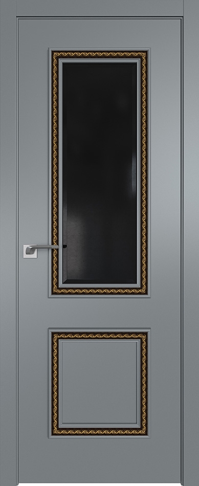 межкомнатные двери  Profil Doors 63SMK ABS кожа кварц матовый