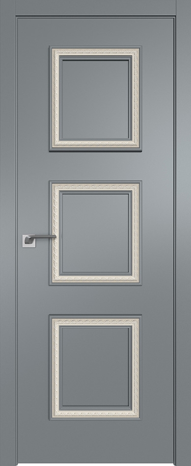 межкомнатные двери  Profil Doors 64SMK ABS кварц матовый