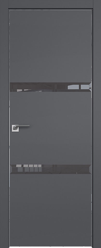 межкомнатные двери  Profil Doors 30SMK фацет 4мм серый матовый
