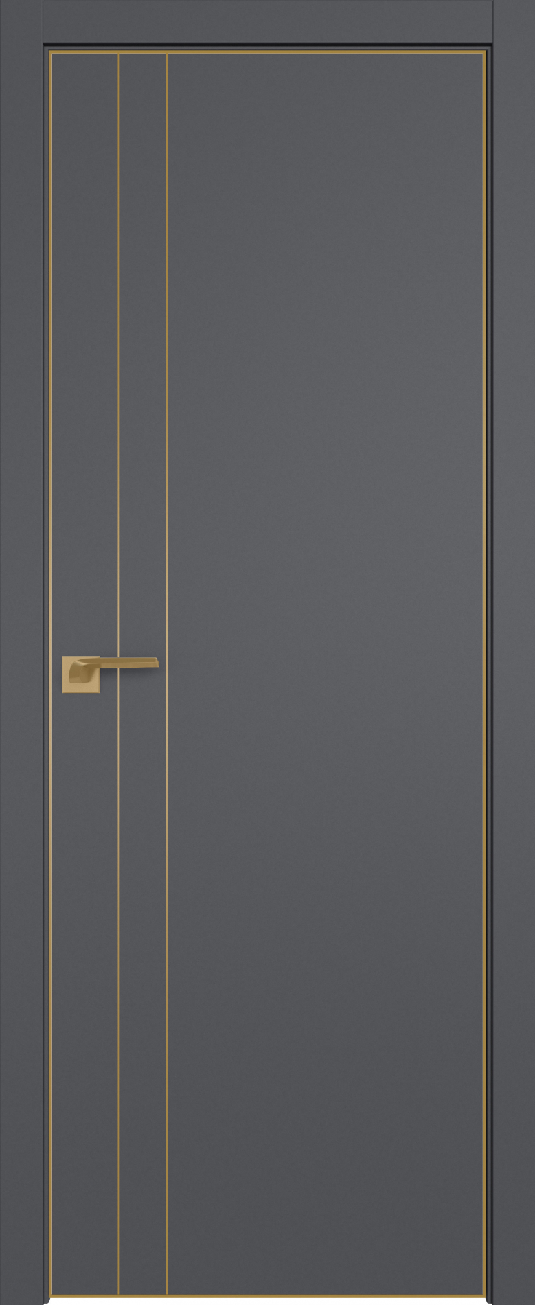 межкомнатные двери  Profil Doors 42SMK ABS серый матовый
