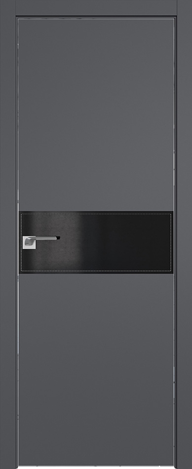 межкомнатные двери  Profil Doors 4SMK кожа серый матовый