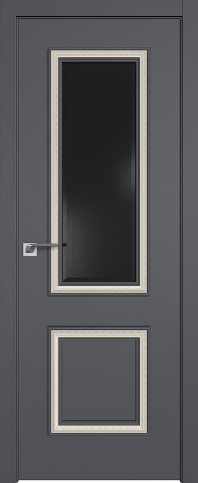 межкомнатные двери  Profil Doors 63SMK ABS кожа серый матовый
