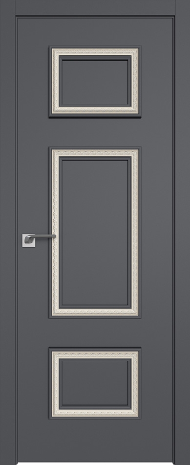 межкомнатные двери  Profil Doors 66SMK ABS серый матовый