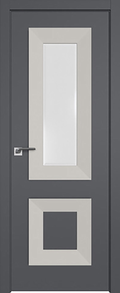 межкомнатные двери  Profil Doors 73SMK ABS кожа серый матовый