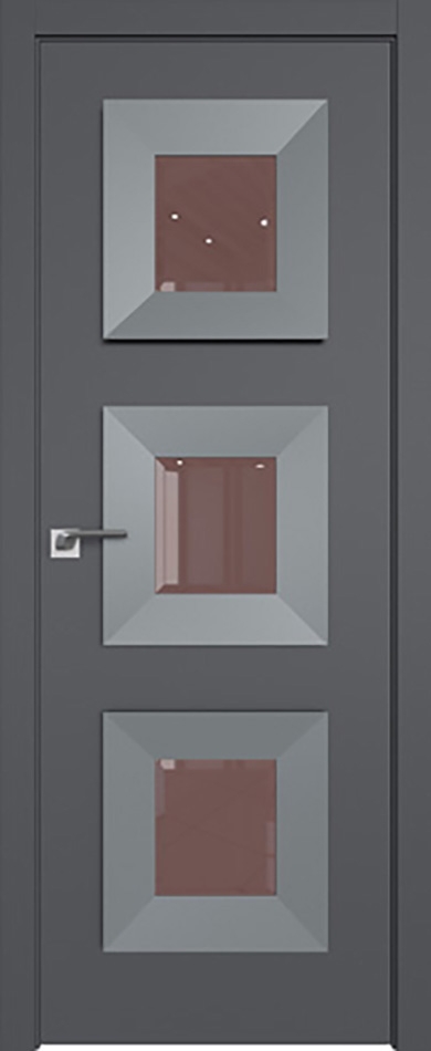 межкомнатные двери  Profil Doors 75SMK ABS фацет 4мм серый матовый