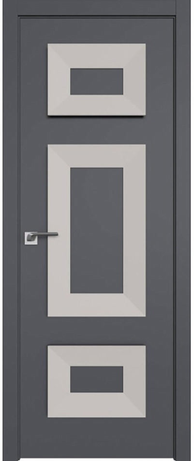 межкомнатные двери  Profil Doors 76SMK ABS серый матовый