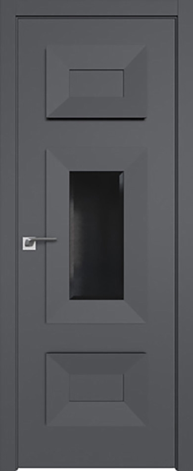 межкомнатные двери  Profil Doors 77SMK ABS кожа серый матовый