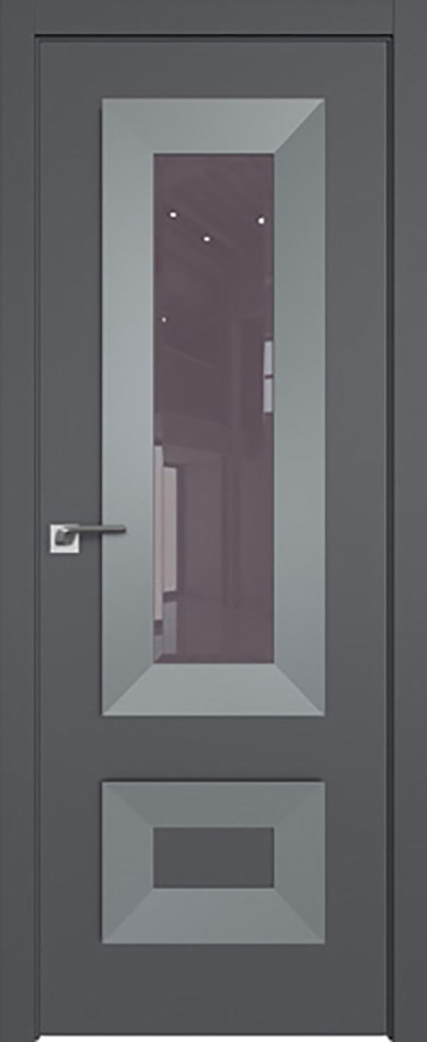 межкомнатные двери  Profil Doors 79SMK ABS фацет 4мм серый матовый