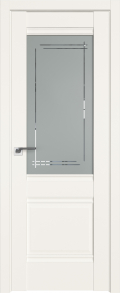 межкомнатные двери  Profil Doors 2U гравировка Мадрид дарквайт