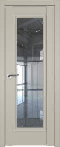 межкомнатные двери  Profil Doors 2.35U стекло Франческо шеллгрей