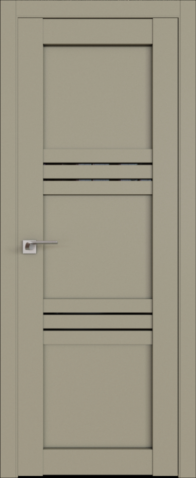 межкомнатные двери  Profil Doors 2.57U остекление шеллгрей
