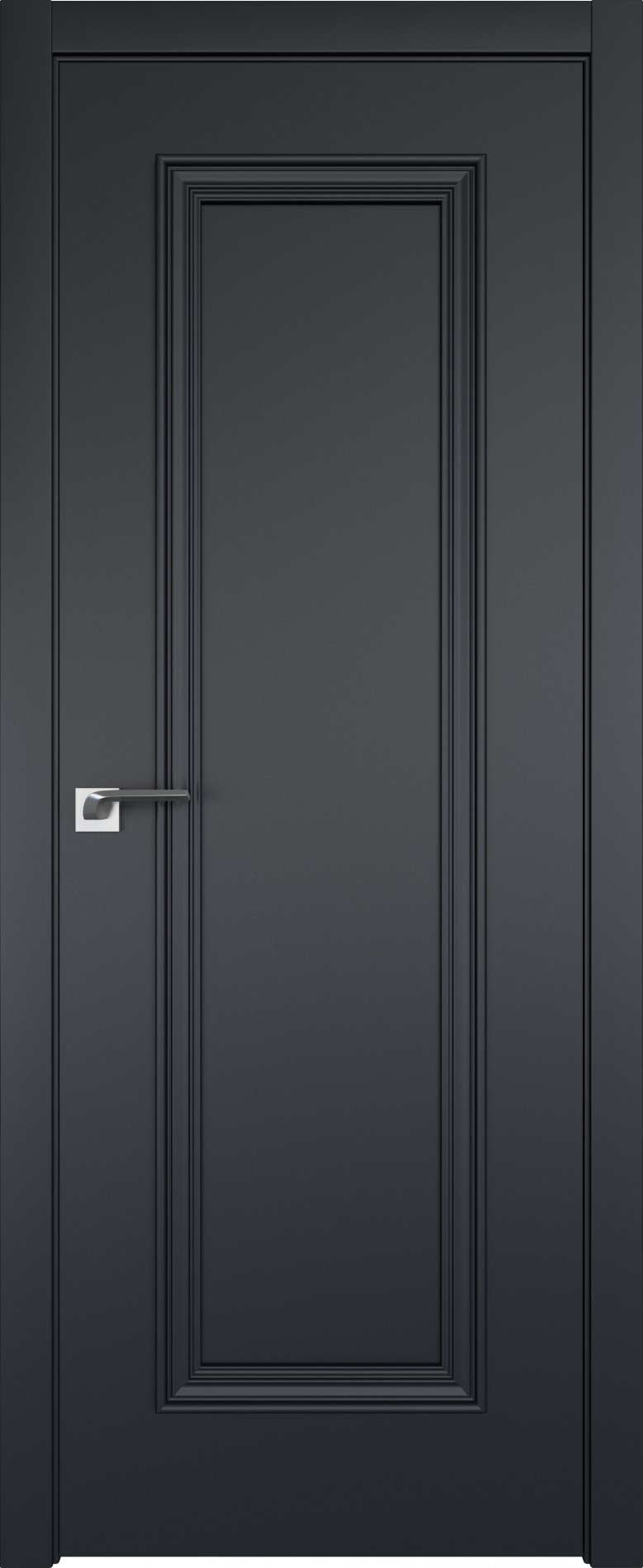 межкомнатные двери  Profil Doors 50E ABS чёрный матовый