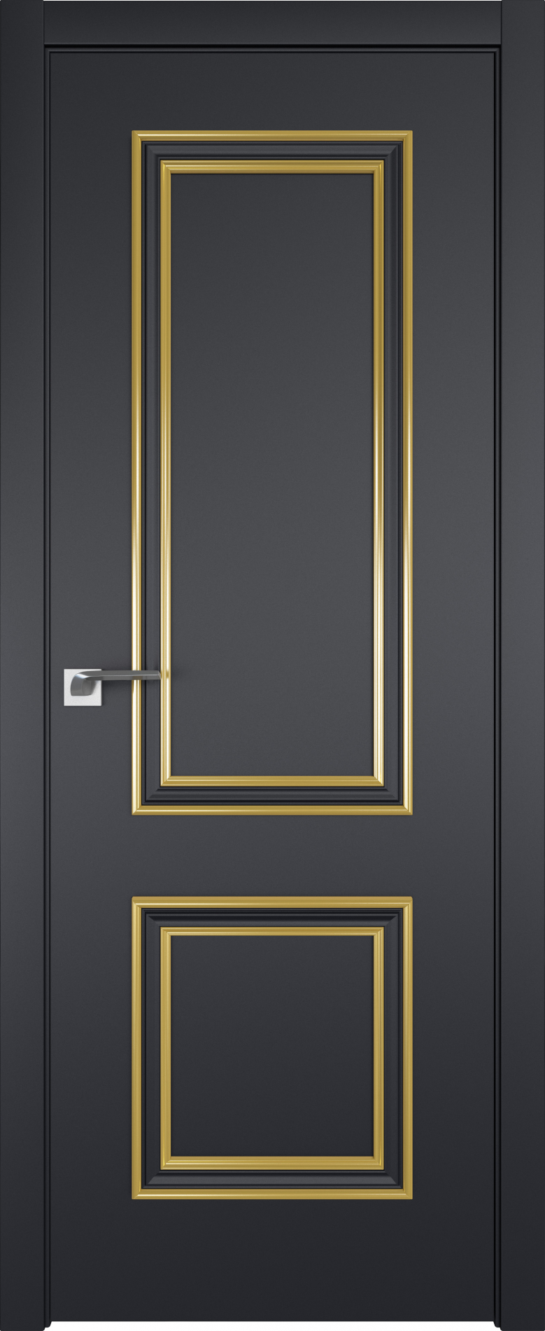 межкомнатные двери  Profil Doors 52E ABS чёрный матовый