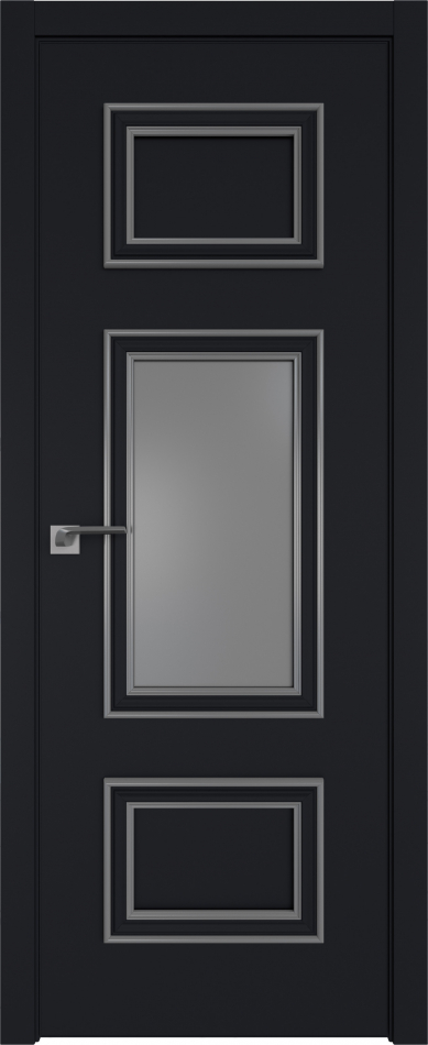 межкомнатные двери  Profil Doors 57E ABS чёрный матовый