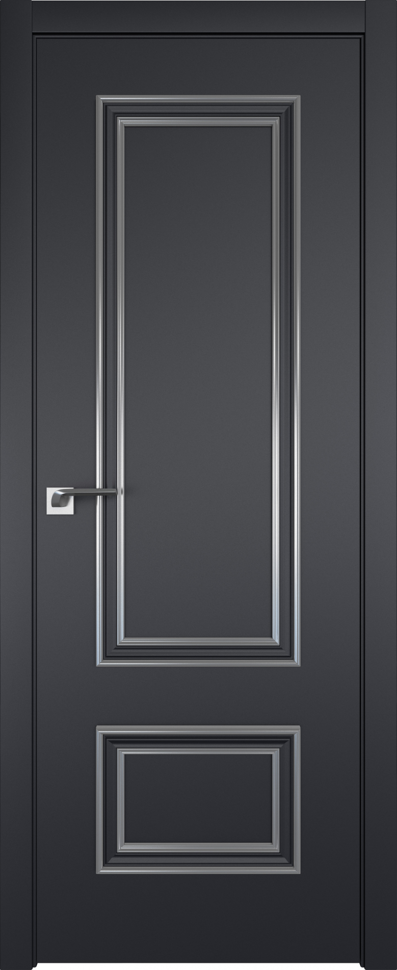 межкомнатные двери  Profil Doors 58E ABS чёрный матовый