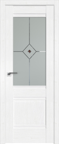   	Profil Doors 2X гравировка Узор пекан белый