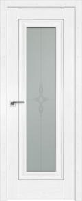 межкомнатные двери  Profil Doors 24X матирование Узор пекан белый