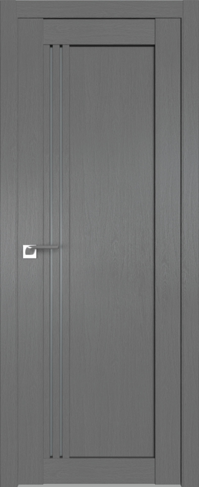 межкомнатные двери  Profil Doors 2.50XN грувд серый
