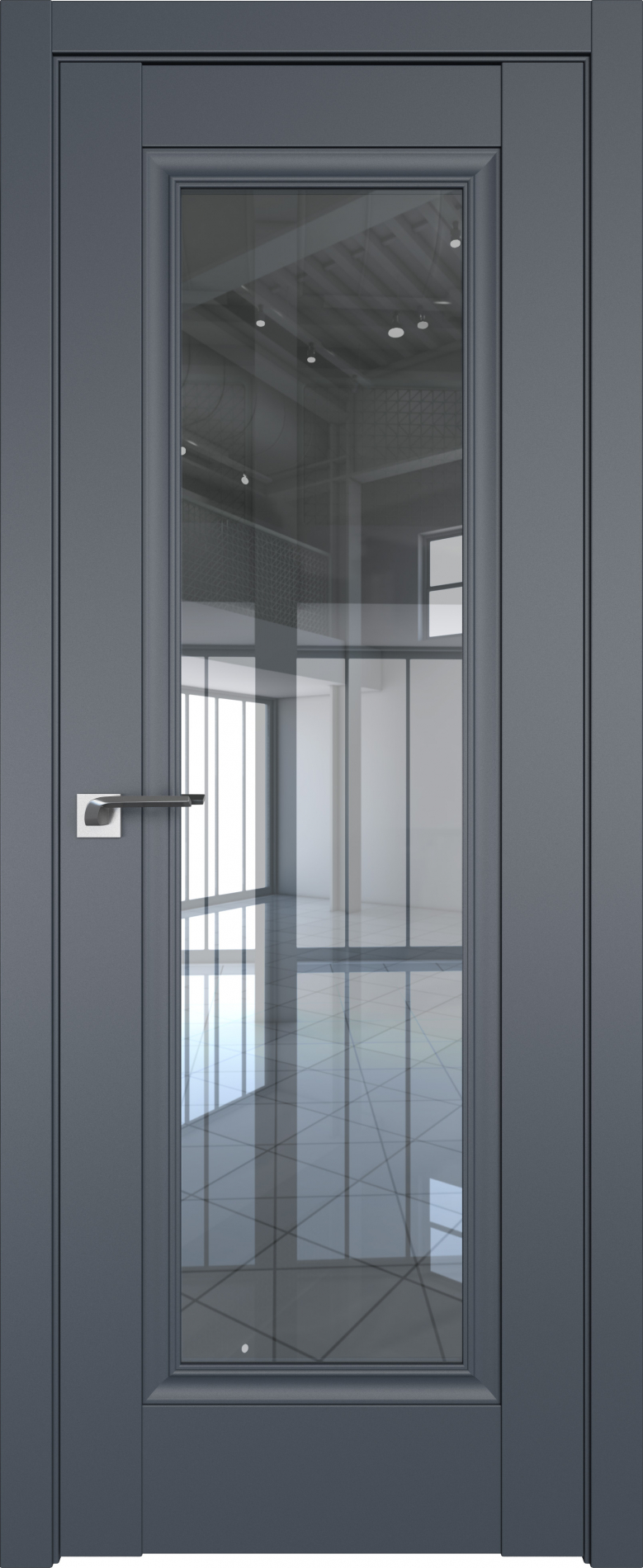 межкомнатные двери  Profil Doors 2.35U  антрацит
