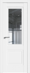 межкомнатные двери  Profil Doors 2.37U стекло Франческо аляска