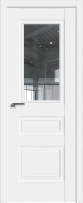 межкомнатные двери  Profil Doors 2.39U стекло Франческо аляска