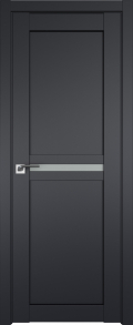 межкомнатные двери  Profil Doors 2.43U чёрный seidenmatt