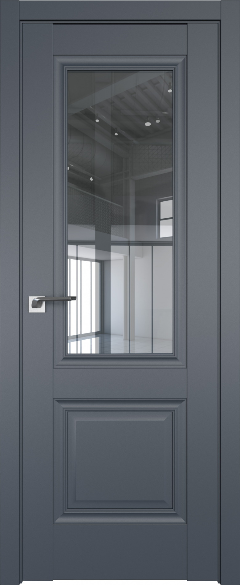 межкомнатные двери  Profil Doors 2.37U  антрацит