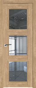 межкомнатные двери  Profil Doors 2.27XN стекло каштан натуральный