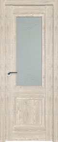 межкомнатные двери  Profil Doors 2.37XN стекло Франческо каштан светлый