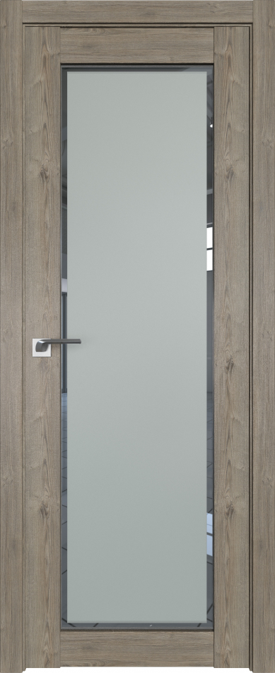 межкомнатные двери  Profil Doors 2.19XN Square каштан тёмный
