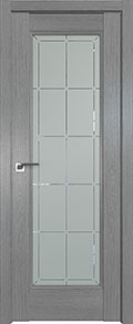 межкомнатные двери  Profil Doors 92XN гравировка 1 грувд серый