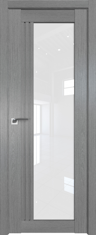 межкомнатные двери  Profil Doors 2.63XN триплекс грувд серый